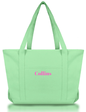 Load image into Gallery viewer, Custom Canvas Tote