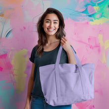 Load image into Gallery viewer, Custom Canvas Tote